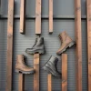 Handmade Women Leather Boots Colors Available Black Brown