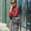 Boho Women Handbag Leather Shoulder Bag Black Crossbody