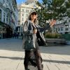 Black Leather Purse Women Handmade Shoulder Bag With