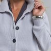 Alpaca Wool Cardigan For Women Merino Buttoned Knit