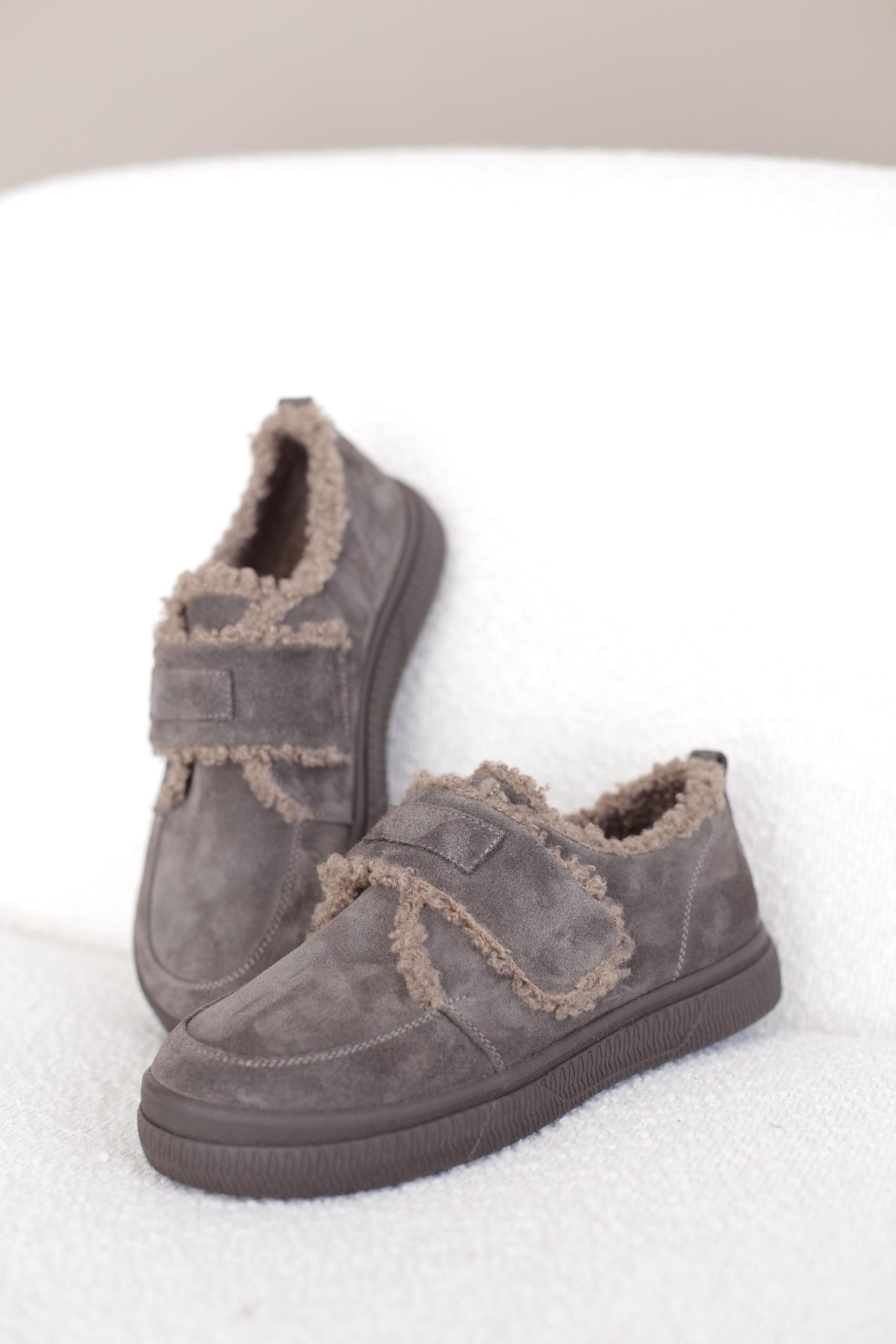 Suede Winter Anatomic Boots Fur Lined Warm Footwear